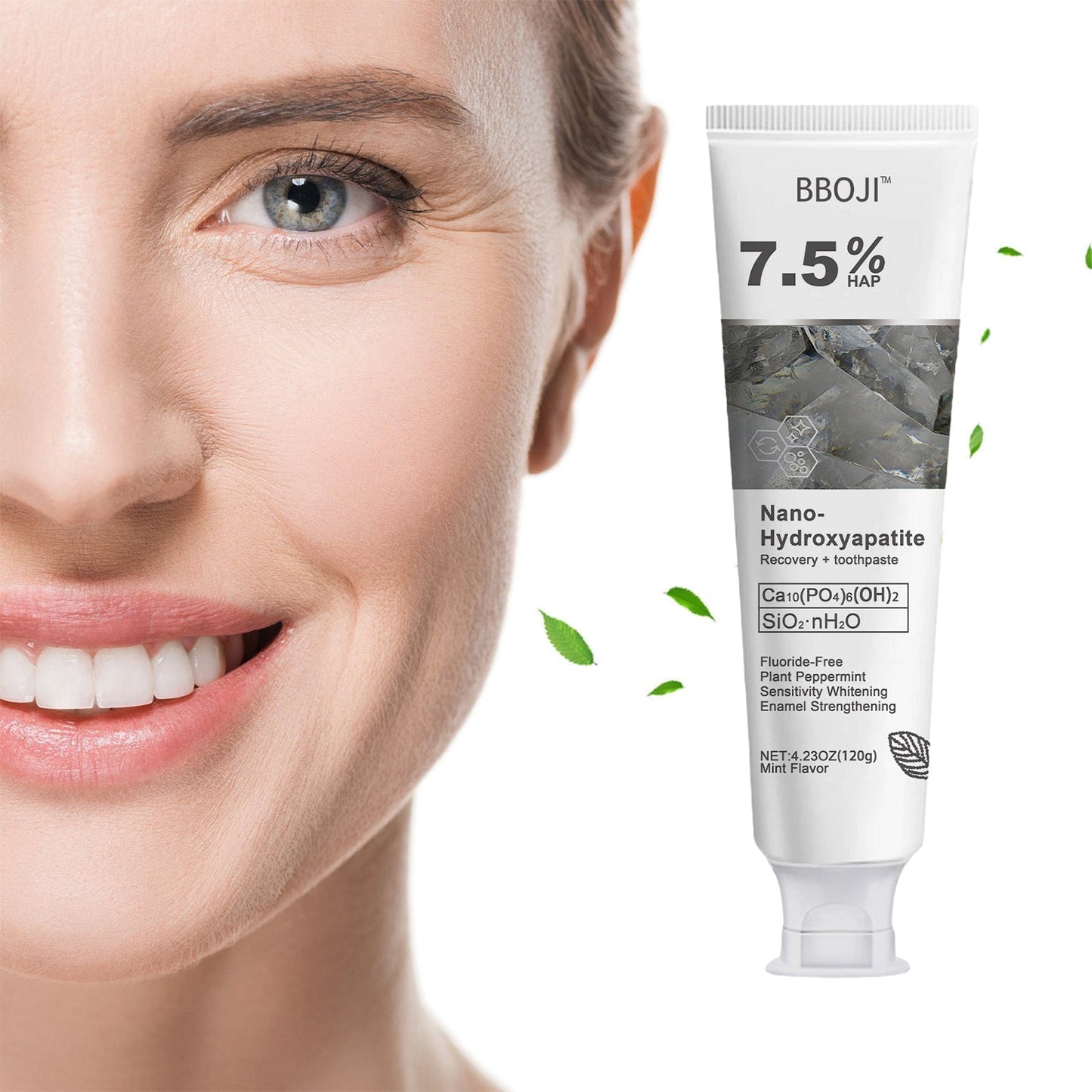 🔥 Final Day 64% OFF 🔥BBOJI™- Fluoride-Free Hydroxyapatite Toothpaste