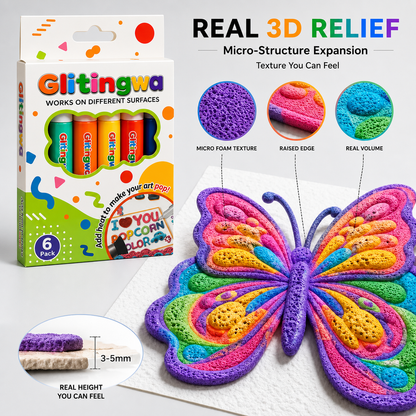 Save 50% by ordering today丨 3D Relief Art Pen – Turn Flat Drawings Into Touchable 3D Art🪄