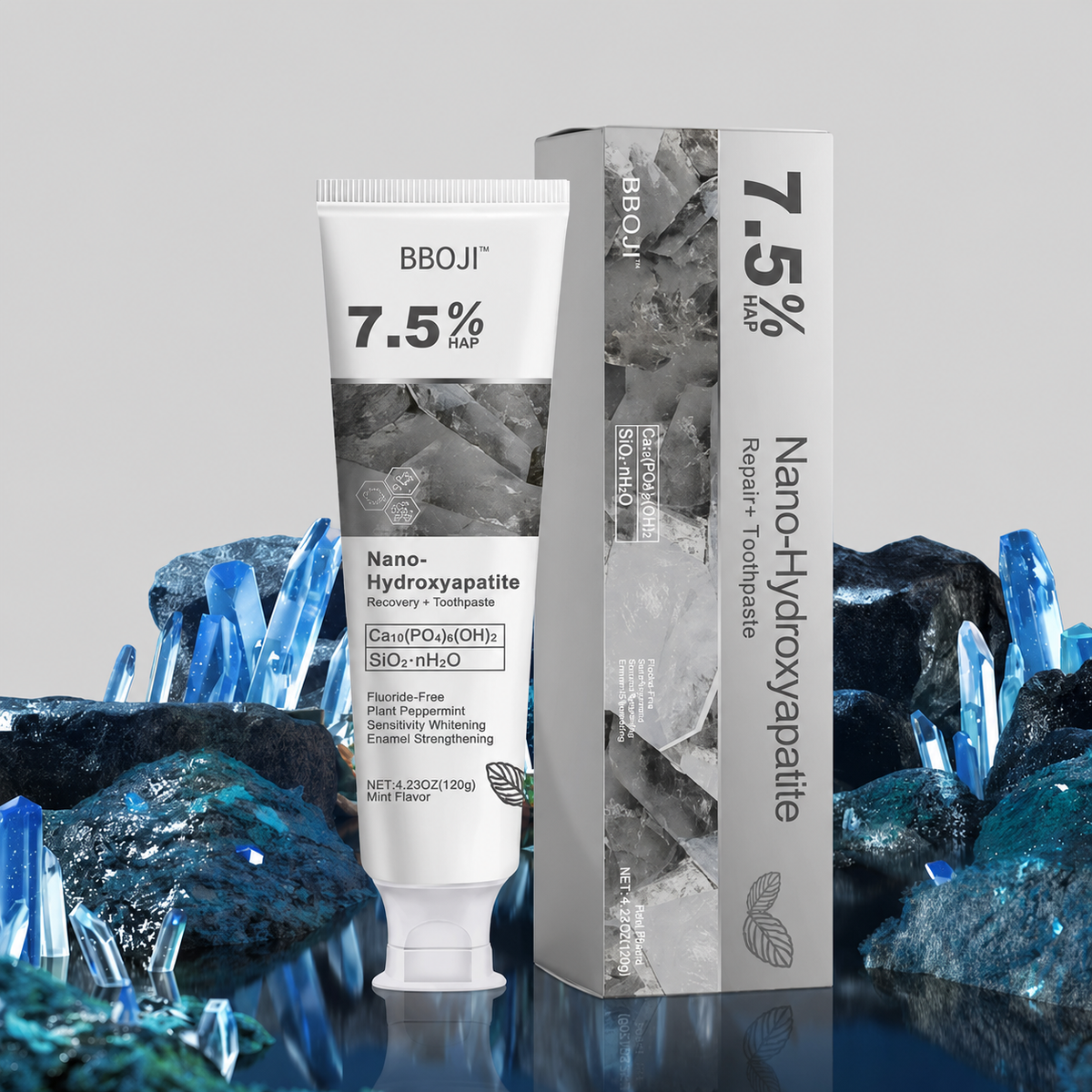 🔥 Final Day 64% OFF 🔥BBOJI™- Fluoride-Free Hydroxyapatite Toothpaste